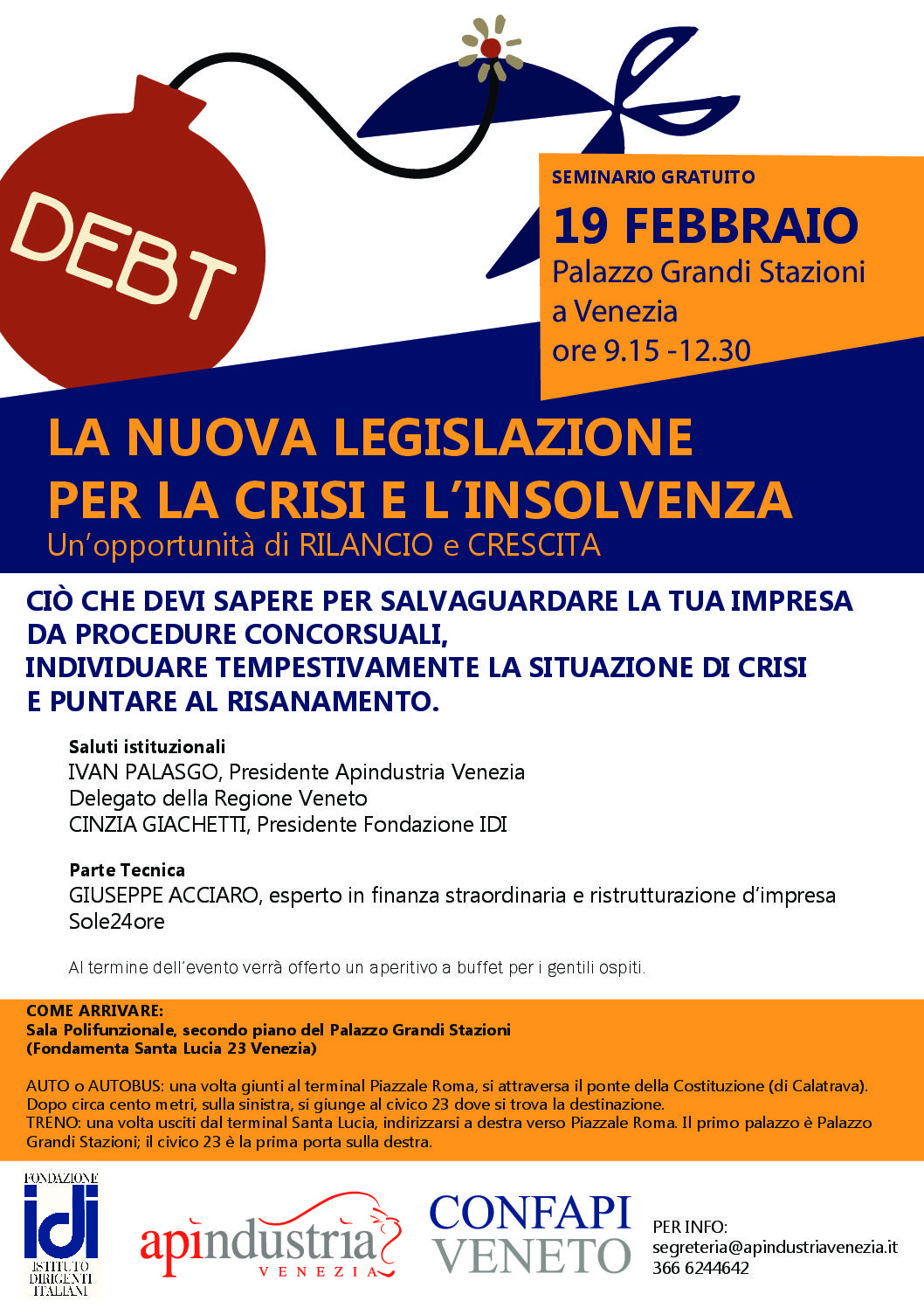 LA NUOVA LEGISLAZIONE PER LA CRISI E L’INSOLVENZA
